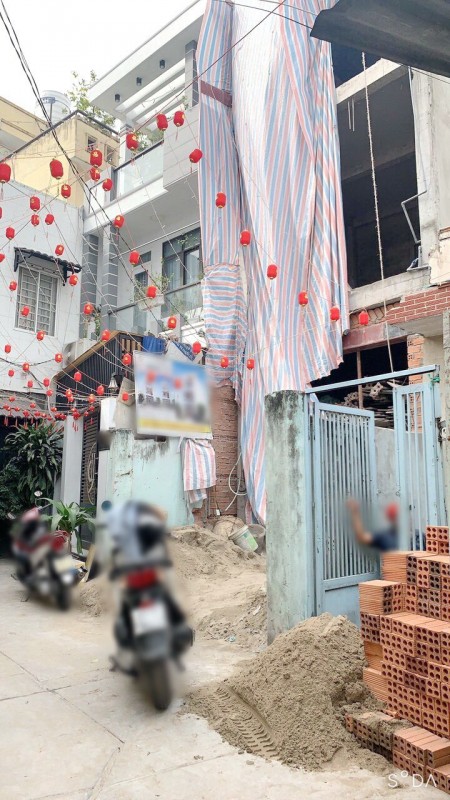 Nhà (4*12m) hẻm 154 Âu Dương Lân P3 Q8