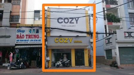 Mặt tiền khu chuyên áo cưới HỒ VĂN HUÊ trệt suốt giá 30