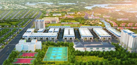 Nhà xây sẵn 4PN 3WC có sân đậu ô tô