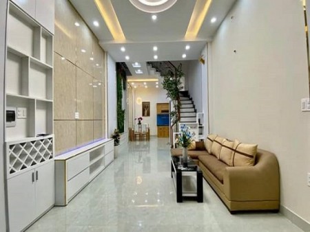 Nhà đẹp HXH 10m dân trí cao Huỳnh Văn Nghệ 72m2, 4x18, 4 tầng, 5pn, đón Tết chỉ 7 tỷ