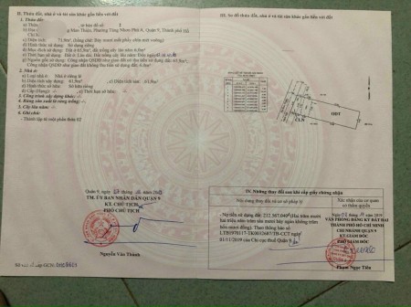 Bán Nhà Đường Man Thiện Phường Tăng NHơn Phú A,TP Thủ Đức Gần KCN Cao Q9, Trường ĐH Giao Thông Vận Tải Lh 0966943807