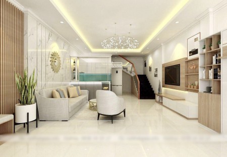 Nhà (5*10m/4lầu) hẻm 141 đường Tám Danh P4 Q8 - Mr Hiếu