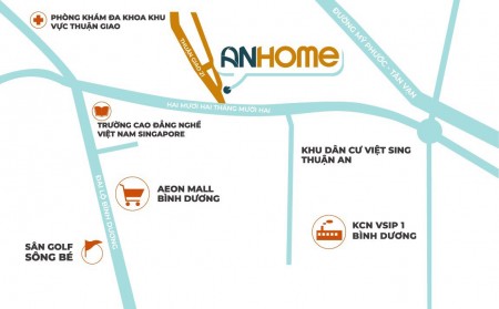 **Căn hộ chung cư AnHome cao cấp nằm trên mặt tiền đường**