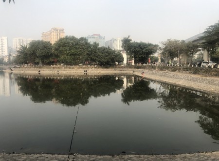 Nhà mặt Hồ Xã Đàn - Hồ Đắc Di, Ở kết hợp Kinh Doanh sầm uất phố Ôtô