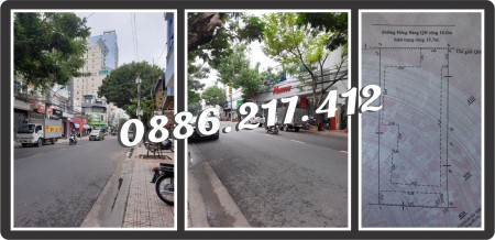 Lô đất đẹp 247m2 mặt tiền đường Hồng Bàng - trung tâm tp. Nha Trang. Giá: 180tr/m2.