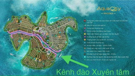 Mở bán phan khúc mới đảo phượng hoàng, khu đô thị vệ tinh Aqua City