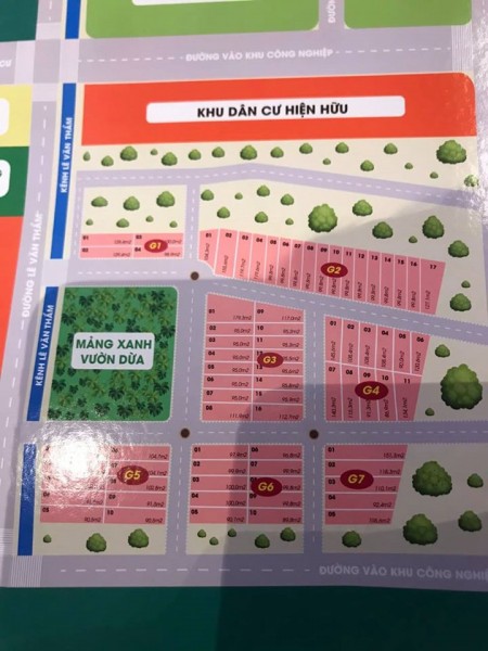 Đất nền cần bán gấp tại kcn Tân Hương full thổ cư
