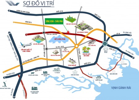 Đất gần KCN Sonadezi Châu Đức – Bà rịa Vũng Tàu chỉ 7tr/m2