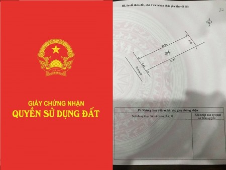 Bán mảnh đất 120m² tại Thôn Nhà Thờ, xã Kim Sơn, thị xã Sơn Tây, Tp Hà Nội