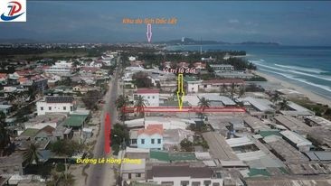 Lô đất mặt tiền đường lê hông phong . phường ninh thủy- thị xã Ninh Hòa