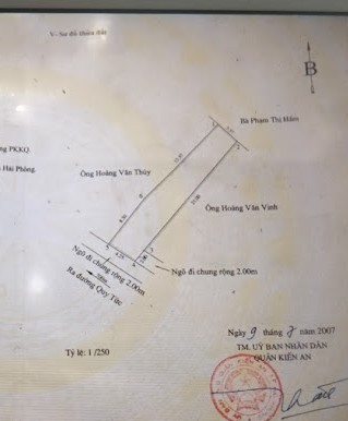 Lô đất giá đẹp đường Lưu Úc Phù Liễn Kiến An