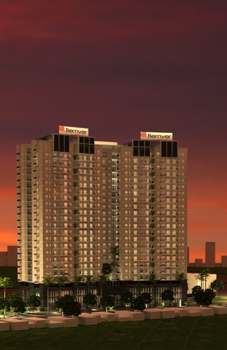 Cho thuê mặt bằng kinh doanh tòa Berriver 390 Nguyễn Văn Cừ. DT 500 – 1500m2