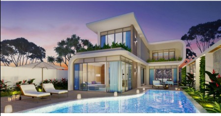 Biệt thự biển FUSION HỒ TRÀM STRIP CĐT VINACAPITAL KẾ CASINO VÀ SÂN GOLF THE BLUFF