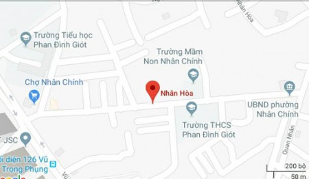 Bán đất 90m2 mặt tiền 6.5m Nhân Hòa Thanh Xuân xây nhà trọ kinh doanh giá 3.6 tỷ