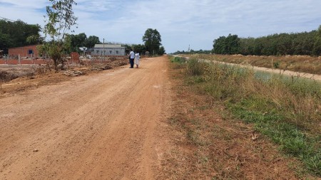 Bán 600m2 đất vườn view kênh châu thành, tây ninh có sẵn 100m thổ cư