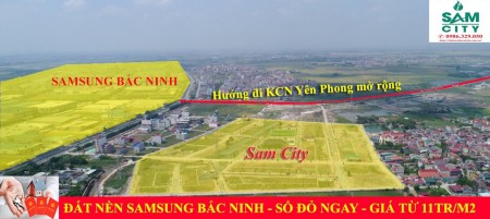 Bán đất nền dự án Yên Trung, Thụy Hòa, Yên Phong, Bắc Ninh