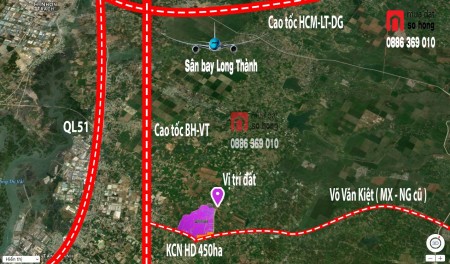 Bán ngộp đất SHR thị xã Phú Mỹ trả nợ ngân hàng