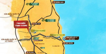 Mỏ vàng đầu tư BĐS vùng ven - Đất nền ven TP Pleiku chỉ 499tr/nền