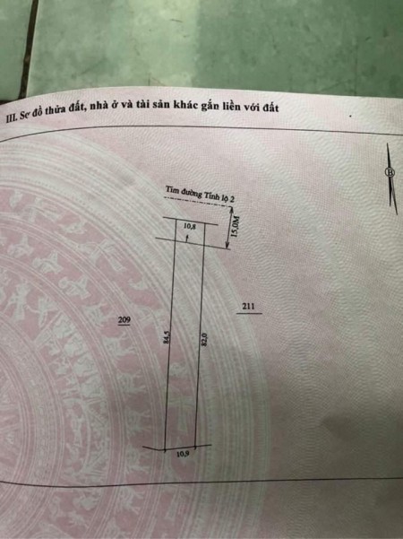 Bán đất mặt tiền Tỉnh Lộ 2 xã Diên Thọ có thổ cư giá chỉ 850tr LH 0788.558.552