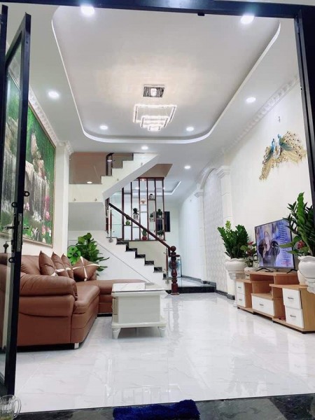 Nhà mới xây, hẻm xe hơi tránh, Phan Huy Ích, Tân Bình. 5,1 tỷ