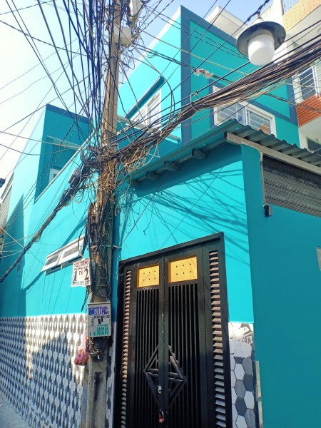 60m2 Tôn Thất Thuyết-Quận 4-Nhà mới 2 tầng -Hẻm ba gác tránh-Giá 4.5 tỷ
