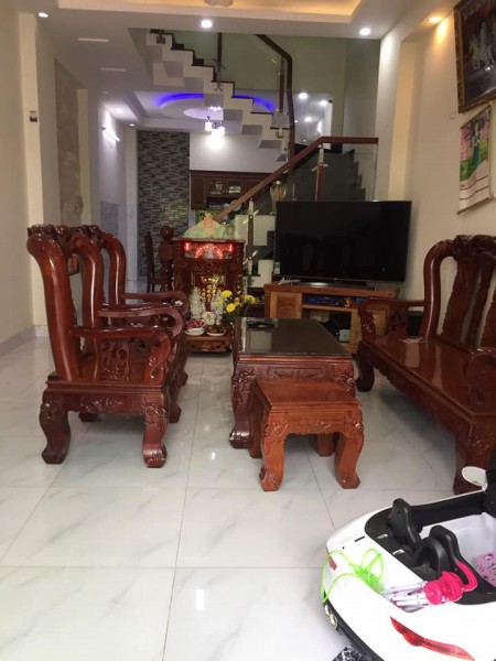 CHỦ XOẮN BÁN NHÀ ĐƯỜNG SỐ 8 TP. THỦ ĐỨC DT 4x19 3 TẦNG GIÁ 4.1 TỶ, LH 0968.35.1616