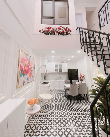 BÁN NHÀ 4 TẦNG CỰC ĐẸP AO DÀI 1, HAI BÀ TRƯNG, TẶNG TOÀN BỘ NỘI THẤT, DT 50M, MT 4.6M, GIÁ 5.9 TỶ