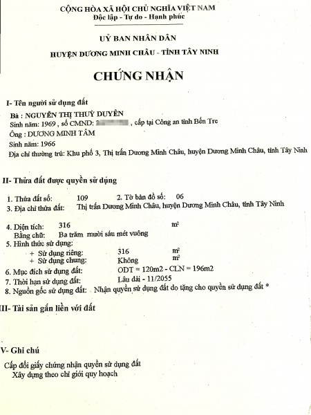 BÁN ĐẤT MẶT TIỀN CHÍNH CHỦ 320M2