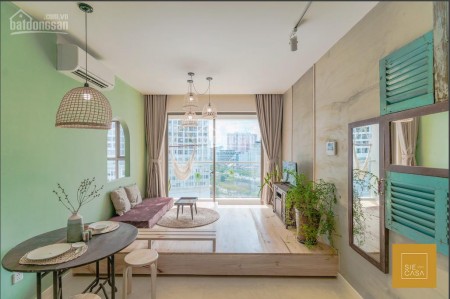Cho thuê căn hộ tầng cao 2 PN, cc Masteri Quận 4, giá 15 triệu/tháng, có sẵn nội thất cao cấp