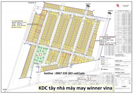 Nga Sơn 522 triệu KDC tây nhà máy may winenr vina