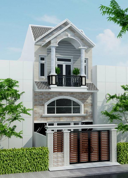 Nhà phố 3 lầu sau chợ Bình Chánh trả trước chỉ từ 1.75 tỷ