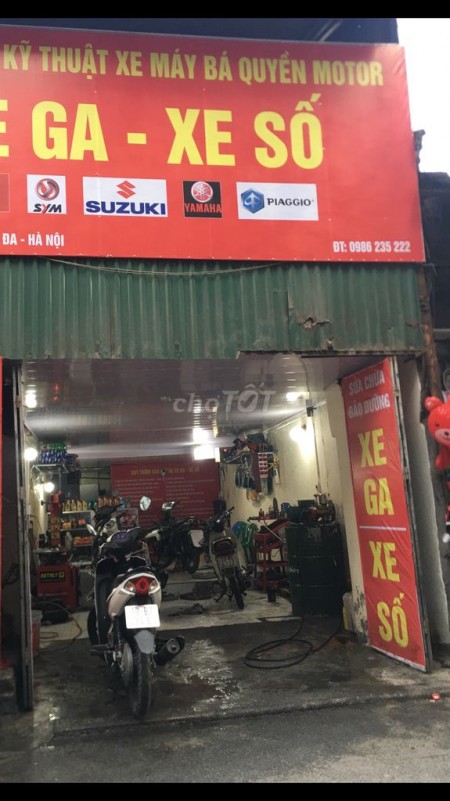 Cần nhượng lại cửa hàng sửa chữa xe máy tại số 88 Trần Quý Cáp, Đống Đa, Hà Nội