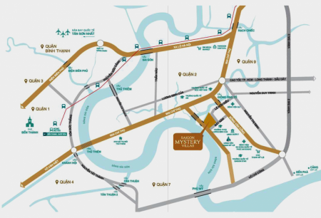 Bán nền nhà phố khu Mystery Q2 sở hữu vị trí đắt địa 100m2
