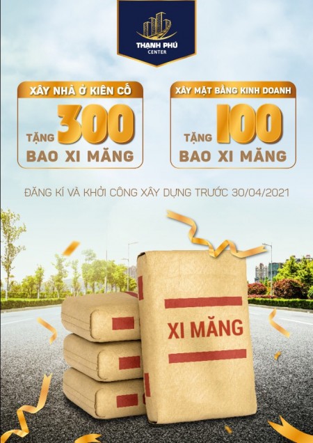 Mua đất đẹp - tặng xi măng xây nhà