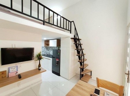 Căn Hộ Đẹp Gác lững 35m2 Full nội thất giá rẻ tại Gò Vấp