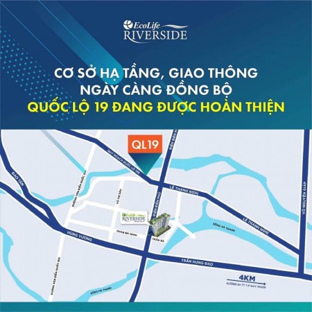 Nâng tầm chất lượng cuộc sống cùng căn hộ Xanh Ecolife Riverside Quy Nhơn, giá chỉ từ 1.2 tỷ