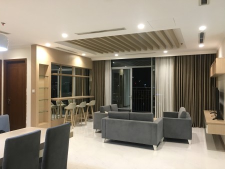 Căn hộ Vinhomes Central Park Q.Bình Thạnh cho thuê căn hộ 4PN Full nội thất đầy đủ lh 0934070353 Nga