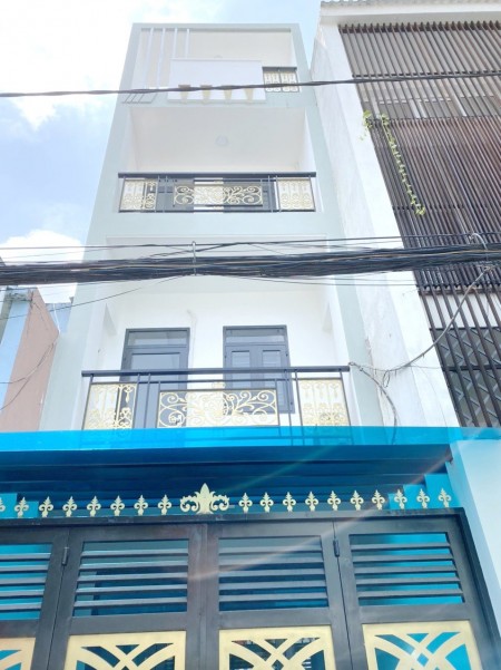 Nhà mới, đẹp (63m2/2lầu/4pn) hẻm ôtô Dương Bá Trạc P1 Q8