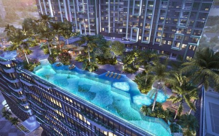 Bán căn hộ cao cáp Lumiere Riverside, giá tốt tiện đầu tư, nội thất bày trí hợp lý, lhcc