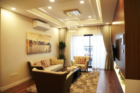 Cho thuê chung cư Goldmark, 2 phòng ngủ, 14 triệu/tháng full đồ