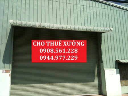 Cho thuê nhà xưởng phường Thạnh Xuân, Quận 12 dt: 800m2 giá 38 triêu/tháng lh: 0937.388.709
