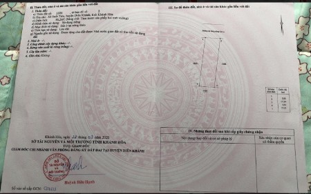 MUA BÁN ĐẤT KHU VỰC SUỐI TIÊN – DIÊN KHÁNH NĂM 2021
