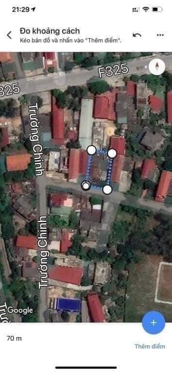 Bán đất dãy 2 đường F325, ngõ 5m Trường Chinh, 168m2, trung tâm tiện ích của Bắc Lý