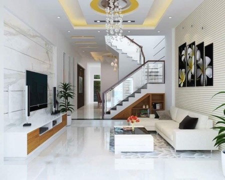 BÁN GẤP NHÀ PHỐ 2 MẶT TIỀN NGAY CHỢ BÀU BÀNG