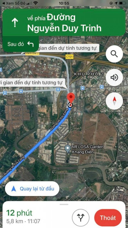 Bán đất mặt tiền Võ Chí Công, P. Phú Hữu, Q9, DT 2,959,9m2, full thổ cư giá 145 tỷ, LH 0915698839