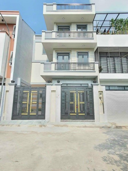 Bán Nhà 2 Lầu 96M2 Mới Xây.Đường 6M.Sổ Riêng Gần Cầu Bà Sáu Đường Nguyễn Hữu Thọ