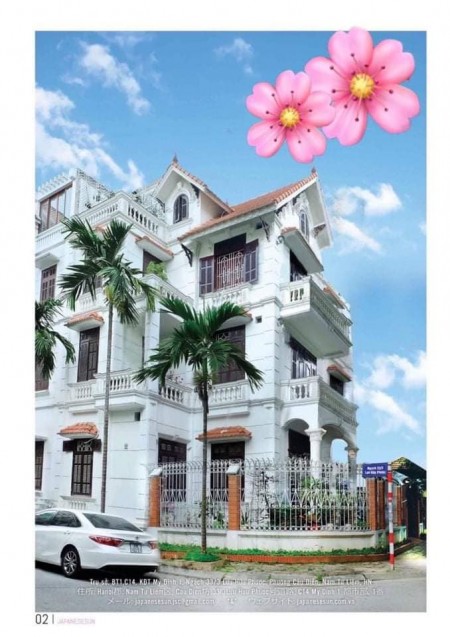 BÁN BIỆT THỰ LÔ GÓC CẦU GIẤY 5 TẦNG CÓ HẦM 180M 23 TỶ 0978439490