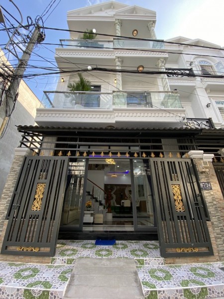 Nhà SHR hẻm xe hơi 67 Đào Tông Nguyên thị trấn Nhà Bè, 2 lầu 4PN giá 4,3 tỷ