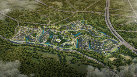BÁN LÔ VEN SUỐI DIỆN TÍCH 217M2, LUX FOREST CAO ĐỘ 30M, CK 10%, VAY 0% 24 THÁNG, TẶNG CÂY MAI VÀNG