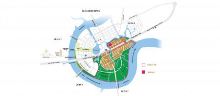 Cho thuê CH 2PN Sadora, view hồ bơi tuyệt đẹp